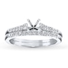 Thumbnail Image 0 of Previously Owned Diamond Bridal Setting 1/3 ct tw Round-Cut 14K White Gold