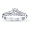 Thumbnail Image 3 of Previously Owned Diamond Bridal Setting 1/3 ct tw Round-Cut 14K White Gold