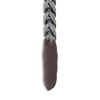 Marco Dal Maso Men's Short Earring Brown Enamel Sterling Silver