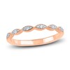 Thumbnail Image 1 of Diamond Wedding Band 1/10 ct tw Round 14K Rose Gold