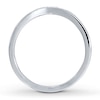 Thumbnail Image 2 of Previously Owned Diamond Contour Ring 1/4 ct tw Round-cut 14K White Gold