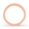 Thumbnail Image 2 of Previously Owned Diamond Anniversary Band 1/2 ct tw Round-cut 14K Rose Gold
