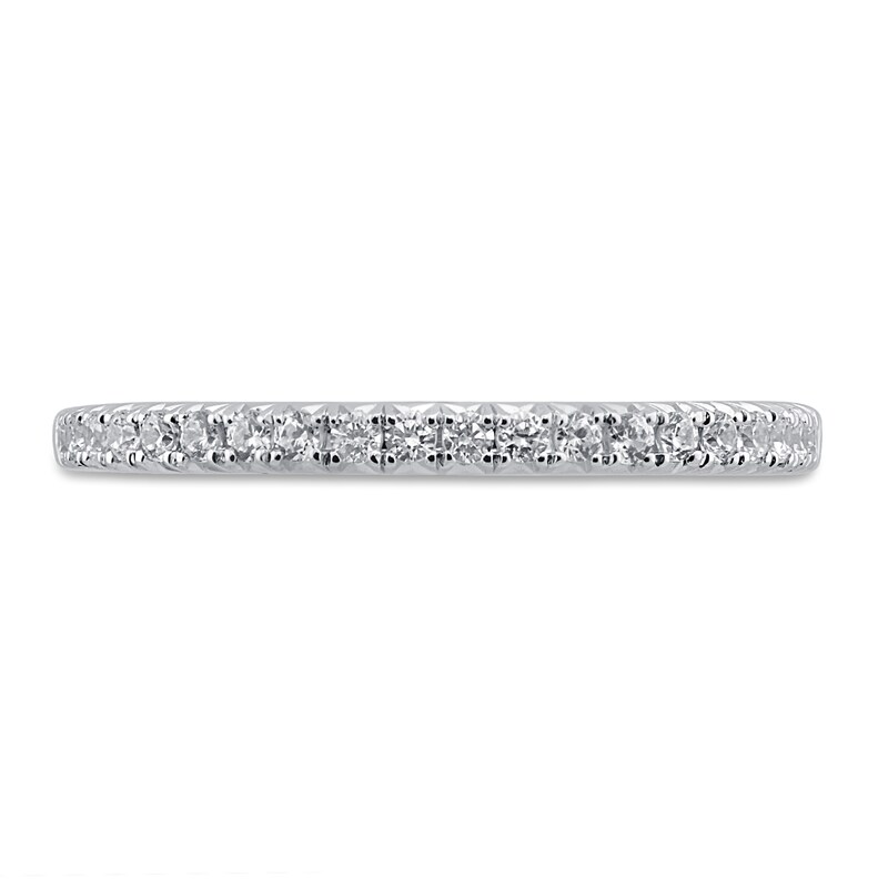 Main Image 3 of Previously Owned Pnina Tornai Always Yours Diamond Wedding Band 1/3 ct tw Round 14K White Gold