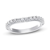 Thumbnail Image 1 of Previously Owned Royal Asscher Helena Diamond Wedding Band 1/2 ct tw Round 14K White Gold