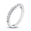 Thumbnail Image 2 of Previously Owned Royal Asscher Helena Diamond Wedding Band 1/2 ct tw Round 14K White Gold