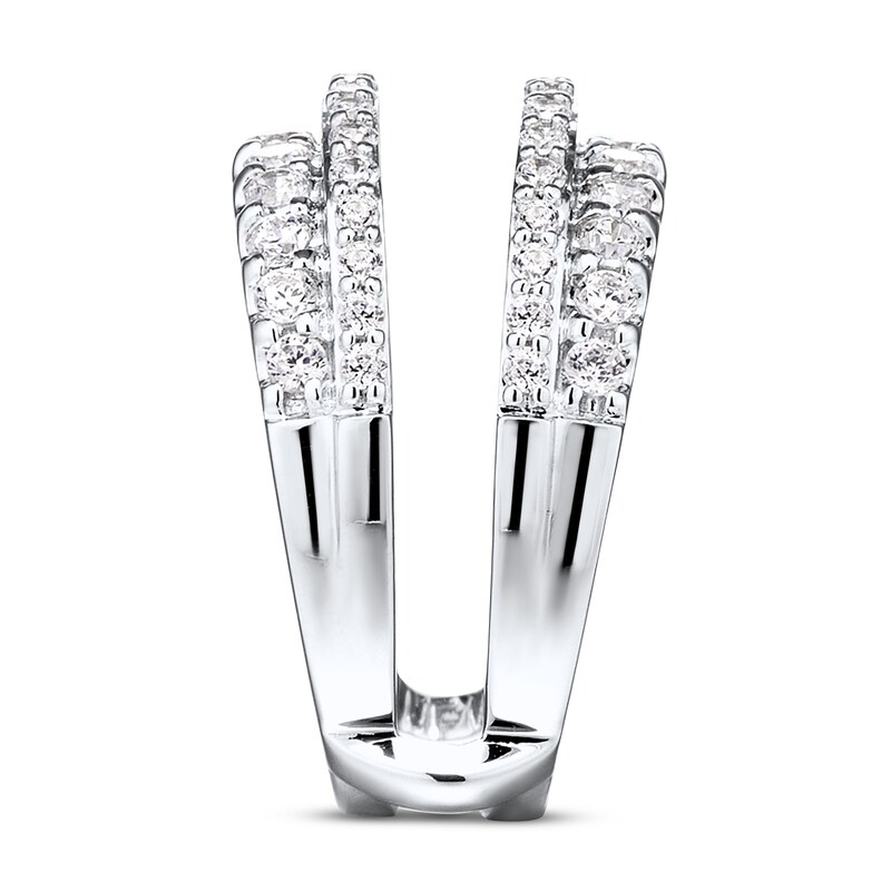Main Image 3 of Previously Owned Diamond Enhancer Ring 1 1/4 ct tw Round 14K White Gold
