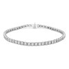 Thumbnail Image 1 of Previously Owned Diamond Tennis Bracelet 1 1/2 ct tw Round 10K White Gold