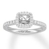 Thumbnail Image 0 of Previously Owned Neil Lane Ring Setting 3/8 ct tw Diamonds 14K White Gold