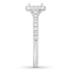 Thumbnail Image 2 of Previously Owned Neil Lane Ring Setting 3/8 ct tw Diamonds 14K White Gold
