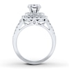 Previously Owned Diamond Engagement Ring Setting 3/4 ct tw Round 14K White Gold
