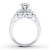 Thumbnail Image 2 of Previously Owned Diamond Engagement Ring Setting 3/4 ct tw Round 14K White Gold