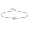 Thumbnail Image 1 of Previously Owned  Diamond Bolo Bracelet 1/4 ct tw Round 10K White Gold