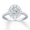 Thumbnail Image 2 of Previously Owned Diamond Ring Setting 5/8 ct tw Round 14K White Gold