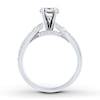 Thumbnail Image 2 of Previously Owned Diamond Ring Setting 1/2 ct tw Round-cut 14K White Gold