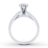 Thumbnail Image 1 of Previously Owned Diamond Ring Setting 1/2 ct tw Round-cut 14K White Gold