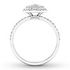 Thumbnail Image 2 of Previously Owned Diamond Engagement Ring 5/8 ct tw Pear-shaped 14K White Gold
