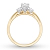 Thumbnail Image 2 of Previously Owned Diamond 3-Stone Ring 5/8 carat tw Round-cut 14K Two-Tone Gold