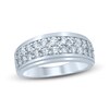 Thumbnail Image 1 of Previously Owned Men's Diamond Wedding Band 1-1/2 ct tw Round 14K White Gold