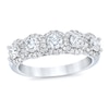 Thumbnail Image 1 of Previously Owned Royal Asscher Alexandrina 5-Stone Diamond Ring 1 1/4 ct tw Round 14K White Gold