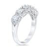 Thumbnail Image 2 of Previously Owned Royal Asscher Alexandrina 5-Stone Diamond Ring 1 1/4 ct tw Round 14K White Gold