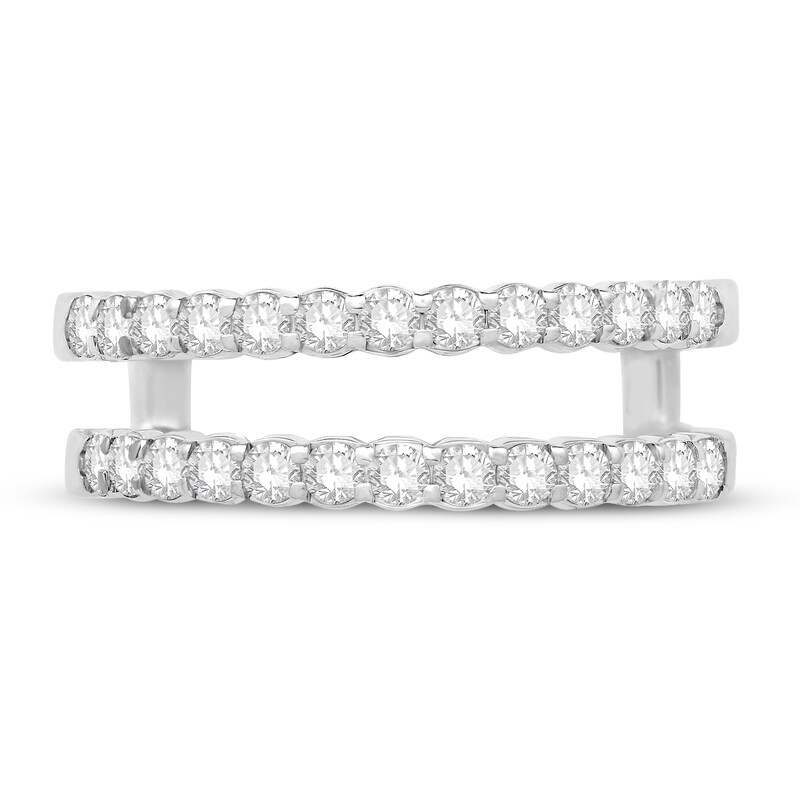 Main Image 2 of Previously Owned Diamond Insert Ring 1/2 ct tw Round 14K White Gold