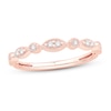 Thumbnail Image 1 of Previously Owned Diamond Anniversary Band 1/10 ct tw Round 10K Rose Gold