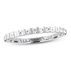 Thumbnail Image 1 of Previously Owned Vera Wang WISH Diamond & Sapphire Band 1/3 ct tw 14K White Gold