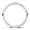 Thumbnail Image 2 of Previously Owned Vera Wang WISH Diamond & Sapphire Band 1/3 ct tw 14K White Gold