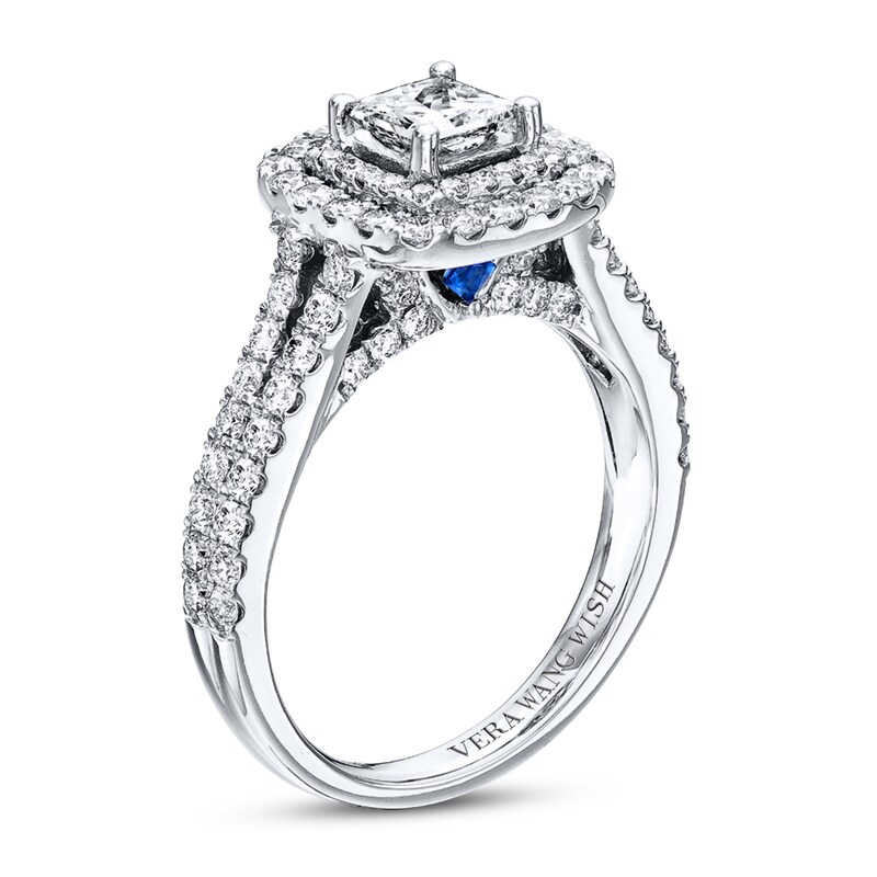 Main Image 3 of Previously Owned Vera Wang WISH 1-1/2 Carat tw Diamonds 14K White Gold Ring