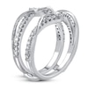 Thumbnail Image 2 of Previously Owned Diamond Enhancer Ring 3/8 ct tw Round 14K White Gold