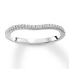 Thumbnail Image 1 of Previously Owned Diamond Wedding Band 1/10 carat tw Round 14K White Gold