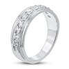 Thumbnail Image 2 of Previously Owned Men's Diamond Wedding Band 1 ct tw Round 14K White Gold