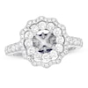 Thumbnail Image 1 of Previously Owned Vera Wang WISH Ring Setting 1 ct tw Diamonds 14K White Gold
