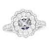 Thumbnail Image 0 of Previously Owned Vera Wang WISH Ring Setting 1 ct tw Diamonds 14K White Gold