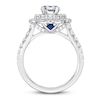 Thumbnail Image 4 of Previously Owned Vera Wang WISH Ring Setting 1 ct tw Diamonds 14K White Gold