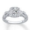 Thumbnail Image 2 of Previously Owned Diamond Engagement Ring Setting 3/8 ct tw Round 14K White Gold