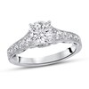 Thumbnail Image 4 of Previously Owned Diamond Engagement Ring Setting 3/8 ct tw Round 14K Gold