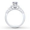 Thumbnail Image 2 of Previously Owned Diamond Engagement Ring Setting 5/8 ct tw 14K White Gold