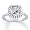 Thumbnail Image 2 of Previously Owned Diamond Ring Setting 5/8 ct tw Round 14K White Gold