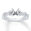 Thumbnail Image 1 of Previously Owned Diamond Ring Setting 3/8 ct tw Round-cut 14K White Gold