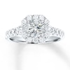 Thumbnail Image 1 of Previously Owned Diamond Engagement Ring Setting 3/4 ct tw Round 14K White Gold