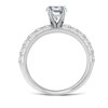 Thumbnail Image 2 of Previously Owned Diamond Engagement Ring Setting 3/4 ct tw Round 14K White Gold