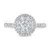Thumbnail Image 3 of Previously Owned Diamond Engagement Ring 1 ct tw Round 14K White Gold