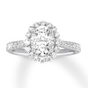 Thumbnail Image 0 of Previously Owned Diamond Engagement Ring 1 ct tw Round 14K White Gold