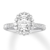 Thumbnail Image 1 of Previously Owned Diamond Engagement Ring 1 ct tw Round 14K White Gold