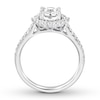 Thumbnail Image 2 of Previously Owned Diamond Engagement Ring 1 ct tw Round 14K White Gold