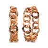 Thumbnail Image 1 of Previously Owned Le Vian Chocolate Diamond Earrings 7/8 ct tw 14K Gold