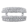 Thumbnail Image 3 of Previously Owned Diamond Enhancer Ring 1-1/4 ct tw Round 14K White Gold