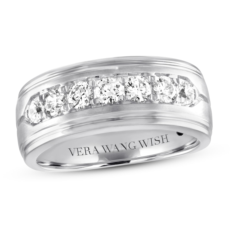 Previously Owned Vera Wang WISH Ring 1 carat tw Diamonds 14K White Gold