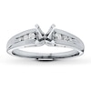 Thumbnail Image 1 of Previously Owned Diamond Ring Setting 1/6 ct tw Round-cut 14K White Gold